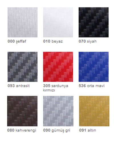 Oracal 975 Karbon Folyo (50 m.) 152cm X 50m