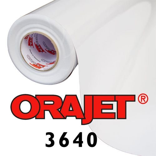 Oracal 3640 Mat / Parlak Beyaz Baskı Folyoları 126cm X 50m