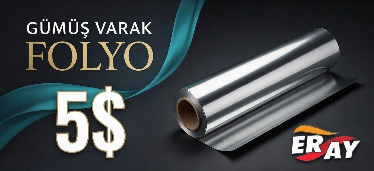 Ecofol Gümüş Varak Folyo